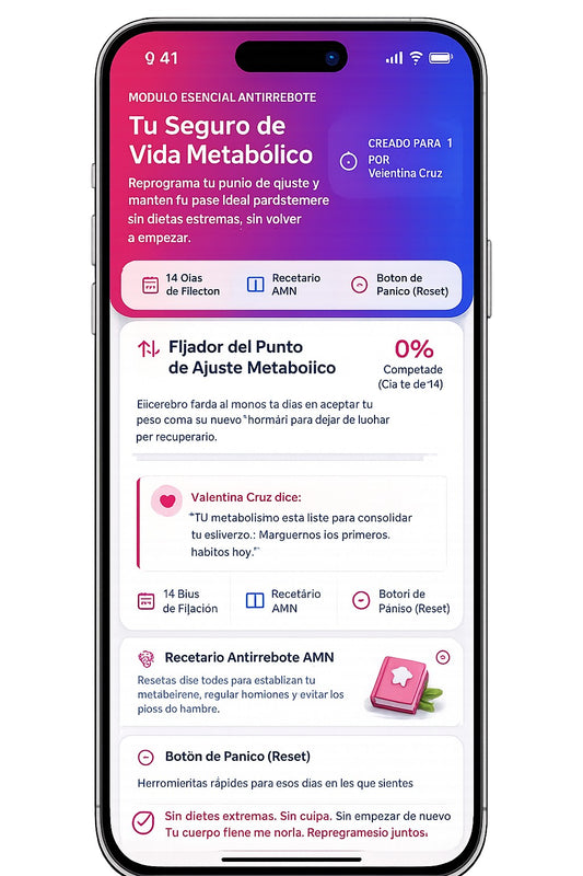 🔥 NO RECUPERES EL PESO  📱 Escanea el código QR y ten tu plan siempre a mano desde el móvil.